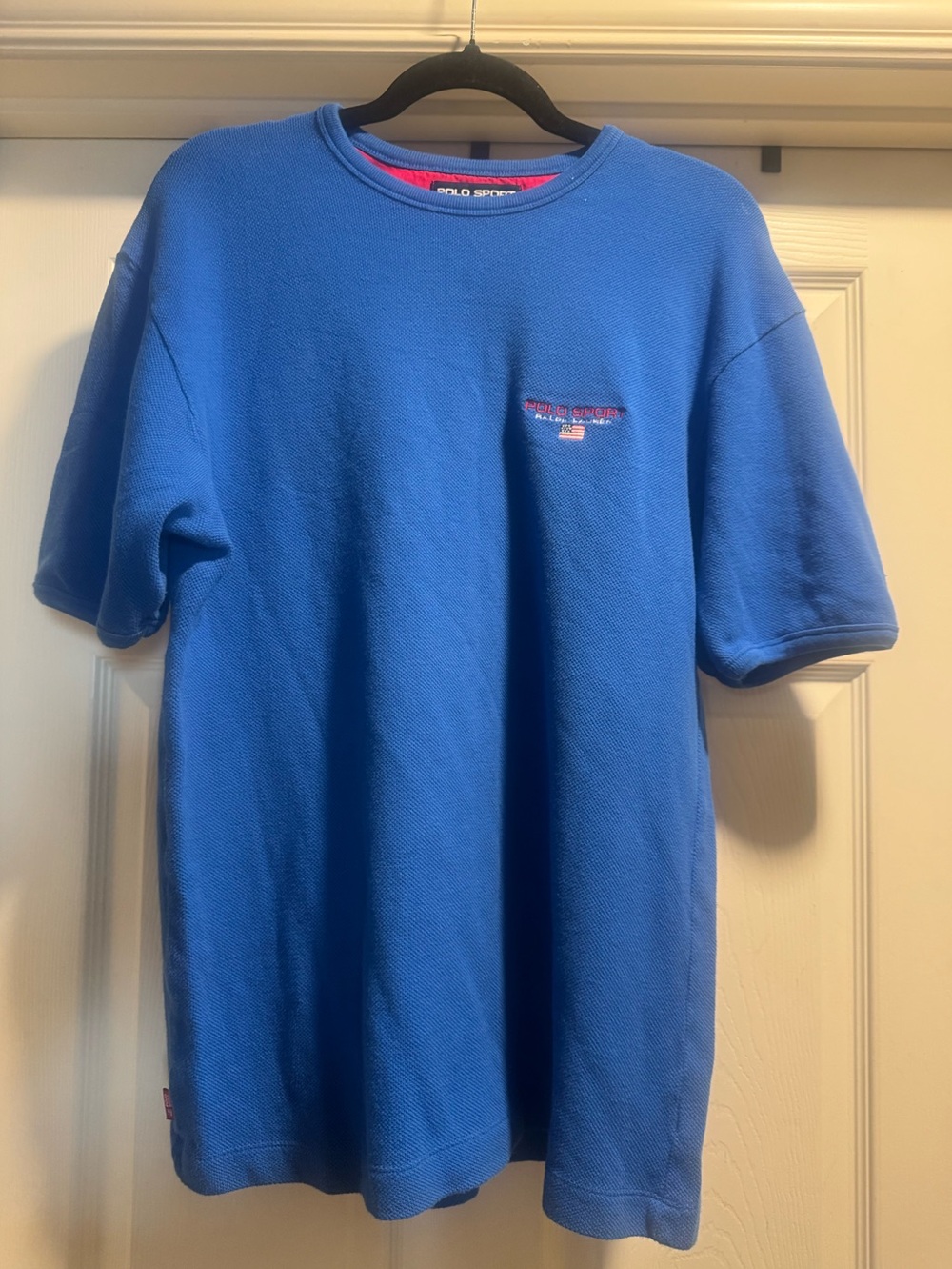 Polo by Ralph Lauren Short Sleeve Crewneck T-Shirt in Royal Blue Size Large